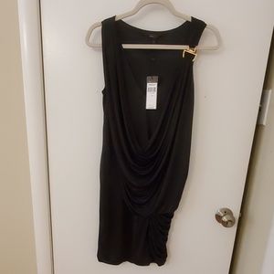 💃 BCBG Maxazria black dress, flapper style